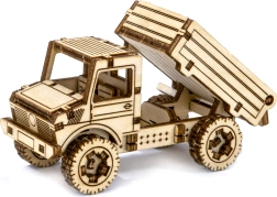 Dřevěné 3D puzzle WOODEN CITY Superfast nákladní auto