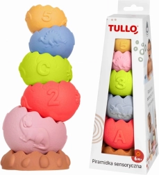 Pastelová senzorická pyramida Tullo