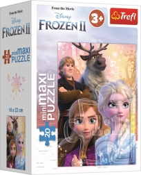 Trefl puzzle Ledové království 2 přátelství 20 dílků