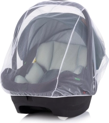 Univerzální moskytiéra na autosedačku Chipolino bílá