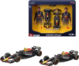 bburago 1:43 formula 1 dvojbalení red bull racing rb20 (2024) verstappen a perez