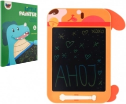 Kreslící tabulka pro děti – oranžový pejsek 19,5 × 29 cm
