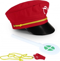 Sada pro výpravčí ZSSK s píšťalkou a terčíkem