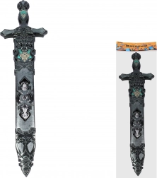 Karnevalový plastový meč s pouzdrem