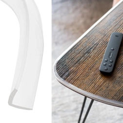 Průhledná silikonová ochranná páska na hrany nábytku 1 m