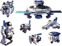 Solární stavebnice 7v1 pro děti 10+ – kosmické modely s panelem a mikroakumulátorem