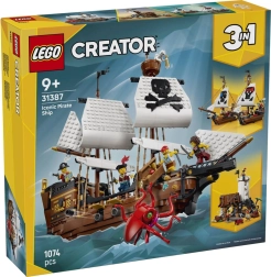 LEGO Creator 3 v 1 Legendární pirátská loď