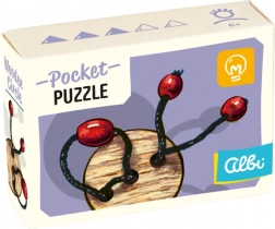 Mini hlavolam Provázek v kruhu 3/5