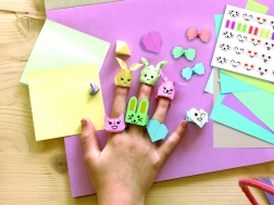 Origami kreativní sada Kawaii šperky zvířátka