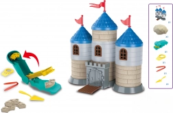 Kinetický písek – stavebnice hrad z cihliček 750 g (český obal)