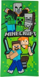 Dětská osuška Minecraft Swordfight 70 × 140 cm