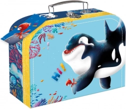 Papírový školní kufřík Hi