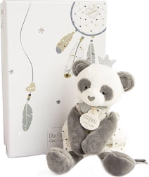 Doudou dárková sada – plyšová panda 20 cm