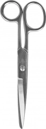 Univerzální ocelové krejčovské nůžky 17 cm