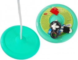 Kulatá talířová houpačka pro děti – Zelená
