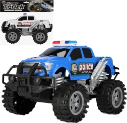 Policejní terénní auto pull-back