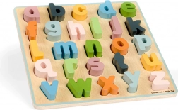 Bigjigs Toys dřevěné puzzle abeceda – malá písmena