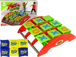 Hra Dovednosti Křížky a Kolečka Hod na Cíl