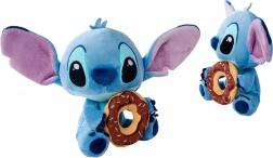 plyšový stitch s donutem 25 cm