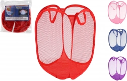 Skládací síťovaný koš na hračky 50 × 30 × 30 cm (více barev)