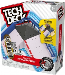Tech Deck fingerboard rampa Pyramid Point s deskou BAKER