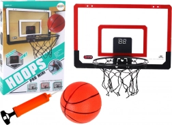 Domácí Basketbalový Koš s Elektronickým Počítadlem a Zvuky