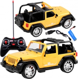RC terénní auto na dálkové ovládání 1:16 – Žlutá