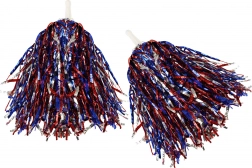 Fandící pom ný pom-pom Trikolora