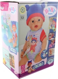 Panenka BABY born Jonas 43 cm s doplňky