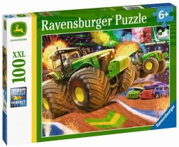 Puzzle Ravensburger John Deere – velká kola, 100 dílků