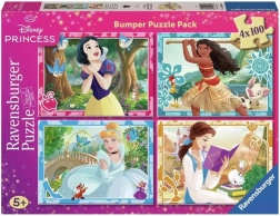 Ravensburger Disney princezny Puzzle 4x100 dílků