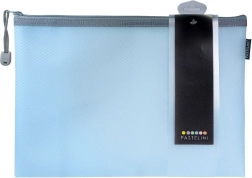 Obálka se zipem A4 Pastelini modrá