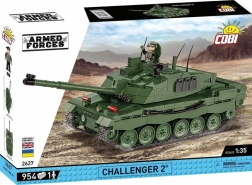 Stavebnice tanku Challenger 2 (1:35) – 954 dílků