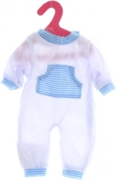 Oblečení pro panenku – dupačky s ramínkem