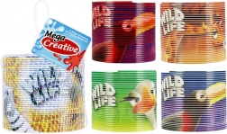 Barevná pružina Wild Life – dětská skákající hračka