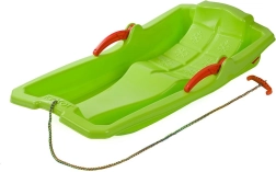 Plastové boby s brzdami Baby Mix Karol zelené