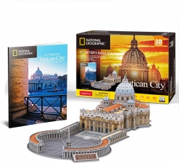 3D puzzle bazilika svatého Petra