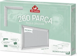 Rám na puzzle 48x34 cm bílý