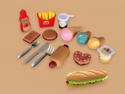 Pestrobarevný svačinový set PLEJO pro děti