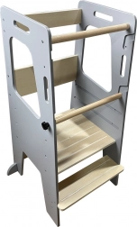 Rostoucí učicí věž 2Kids Toys šedá