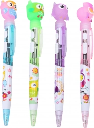 Svítící kuličkové pero se sovou