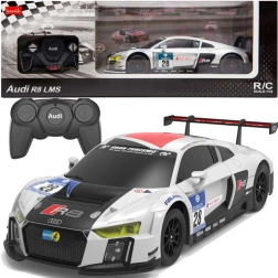 RC auto 1:24 sportovní AUDI R8 LMS – bílé
