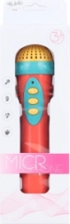 Dětský plastový mikrofon s melodiemi