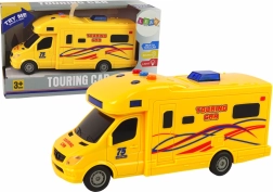 Hračkové auto karavan s frikčním pohonem, světly a zvuky