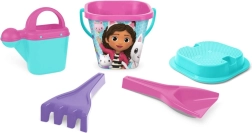 Sada do písku 5 dílů KOCI DOMEK GABI