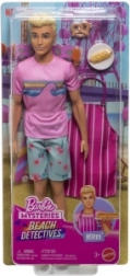 Barbie Ken s plážovými doplňky
