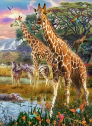 RAVENSBURGER puzzle savana xxl – 150 dílků