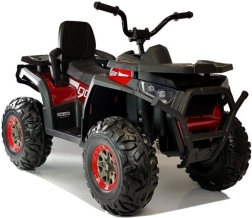 Dětská čtyřkolka na baterie červená XMX607