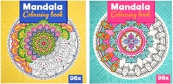 Omalovánky mandala – sešit 48 listů