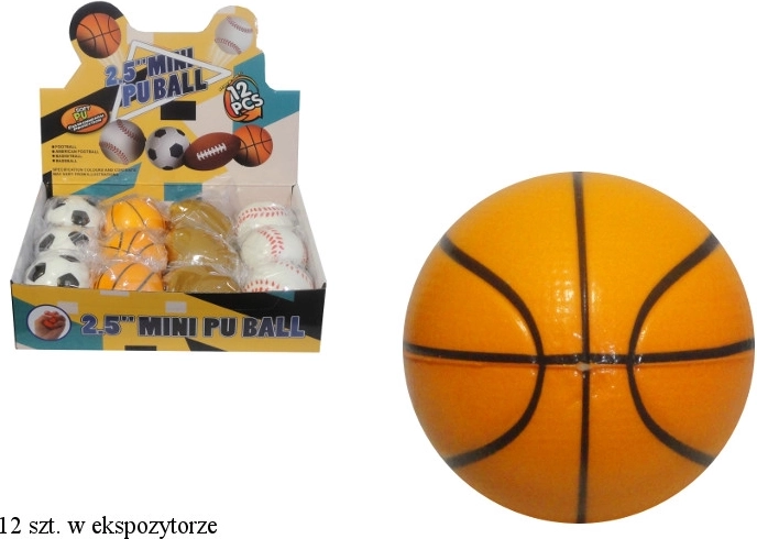 Měkký antistresový míček – sportovní motivy